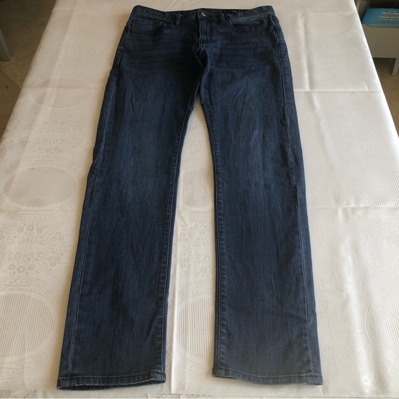 Armani Exchange Women’s Blue Jeans Denim Pants Size 32 Slim Fit Elastic Mid-Rise - Picture 5 of 16